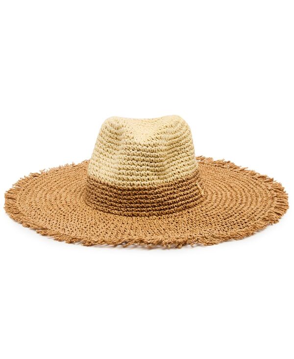 【送料無料】 スティーブ マデン レディース 帽子 アクセサリー Split Decision Crochet Panama Hat Tan