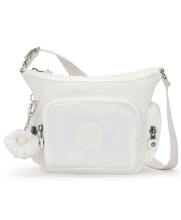 【送料無料】 キプリング レディース ショルダーバッグ バッグ Gabbie Small Crossbody Bag Pure Alabaster