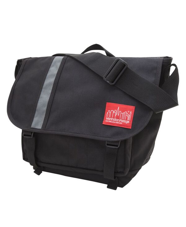 【貨物輸送無料】 マンハッタンポーテージ レディース ショルダーバッグ 御徒面子 Medium Dana\u0027s Messenger Bag Black/Gray