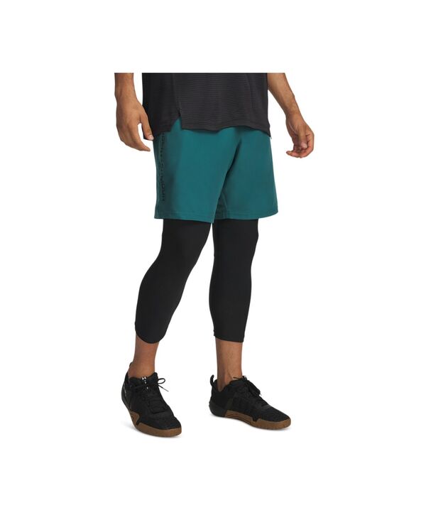 アンダーアーマー メンズ ボトムス ハーフパンツ・ショーツ プリント ショートパンツ ロゴ Under Armour Men's Moisture-Wicking Logo-Print 8-1/4\