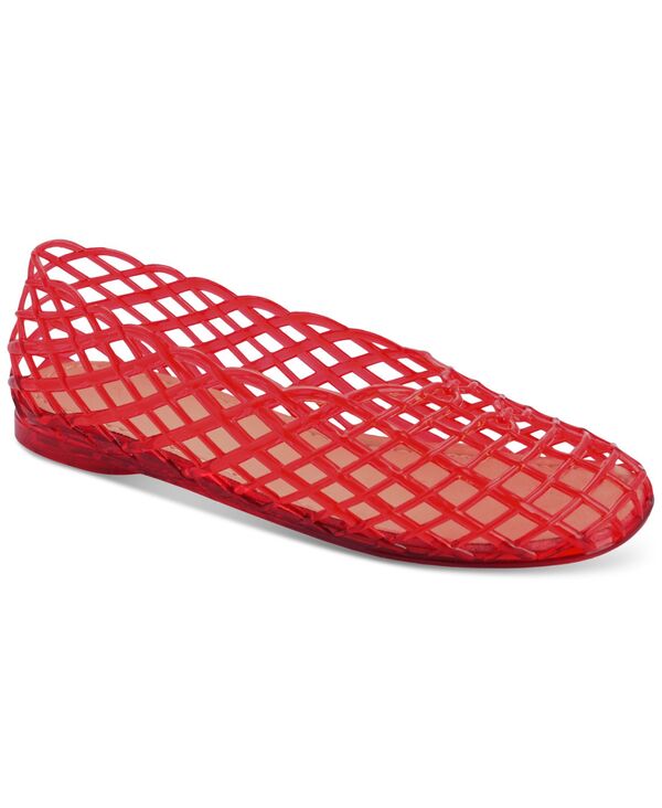 アイ.エヌ.シー インターナショナル コンセプト レディース シューズ パンプス I.N.C. International Concepts Women's Annya Jelly Flats Exclusively at Macy's Red レッド|ReVida 店
