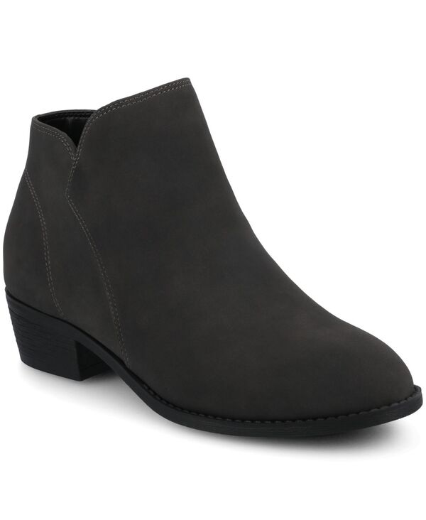 ジュルネ コレクション レディース シューズ ブーツ・レインブーツ アンクル Journee Collection Women'solarah Ankle Booties Gray グレー｜ReVida 店