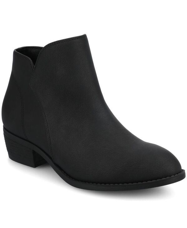 ジュルネ コレクション レディース シューズ ブーツ・レインブーツ アンクル Journee Collection Women'solarah Ankle Booties Vintage Black ブラック