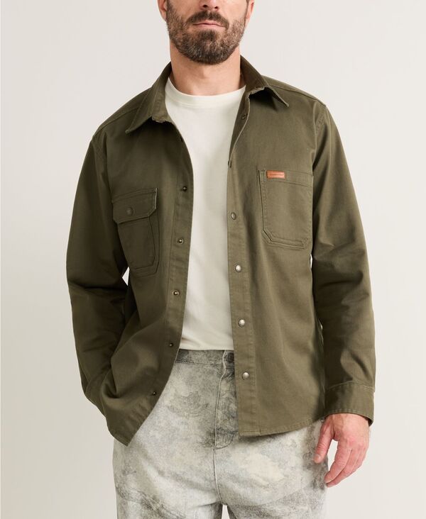 ペンドルトン メンズ トップス シャツ 長袖 Pendleton Men's Long-Sleeve Twill Work Shirt Green/Ponderosa グリーン