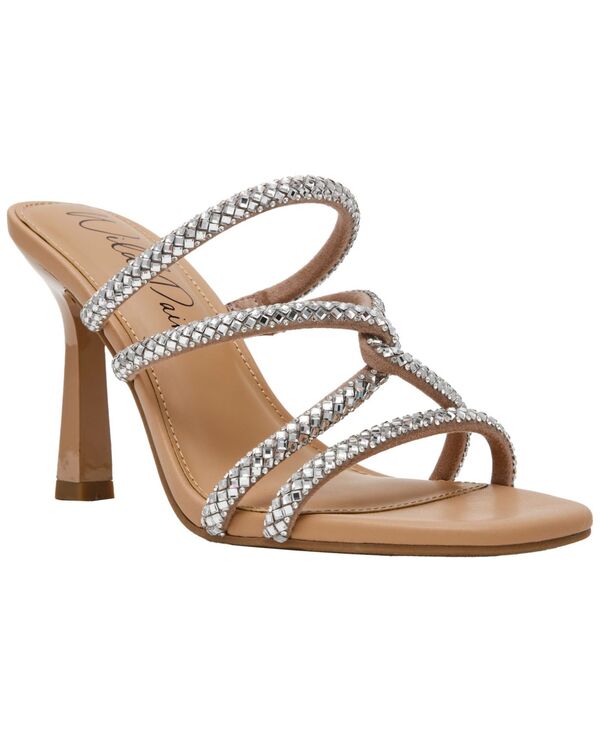 ワイルド ペアー レディース シューズ スリッポン・ローファー サンダル Wild Pair Women's Lilou Slip-On Bling Dressandals Macy's Exclusive Nude