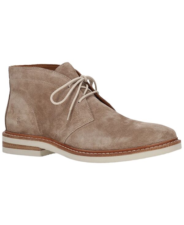 飛球 メンズ シューズ ブーツ・レインブーツ スピード競技 Frye Men\u0027s Paul Chukka Lite Lace-Up Boots Mushroom
