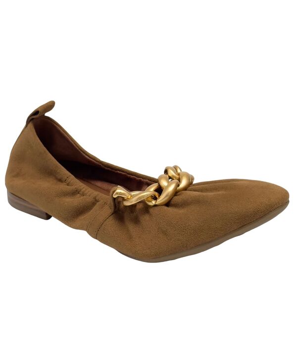 エアロソールズ レディース シューズ スリッポン・ローファー Aerosoles Women\u0027s Amina Slip-On Dress Flats Tobacco レディース靴-靴-ローファー