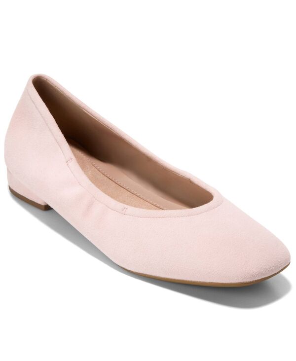 コールハーン レディース シューズ スリッポン・ローファー Cole Haan Women's Go-To Valinda Balletslip-On Flats Pale Lilac Suede ライラック