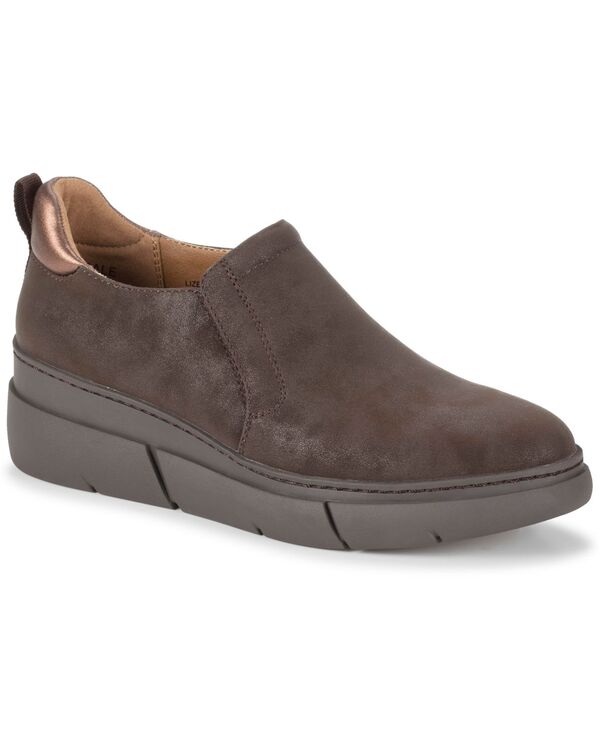 ベアトラップス レディース シューズ スリッポン・ローファー アンクル ブーツ Baretraps Women's Lizett Slip-On Wedge Ankle Booties Dark Brown ブラウン 19,330円