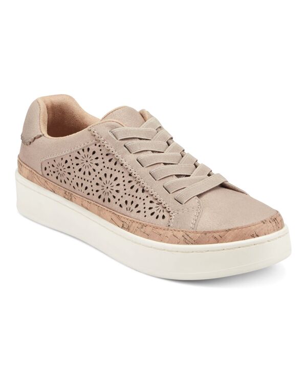 地べた レディース シューズ スリッポン・ローファー スニーカー Earth Women\u0027s Kristalow Profile Slip-On Sneakers Bronze Shimmer/Natural レディース靴-靴-ローファー