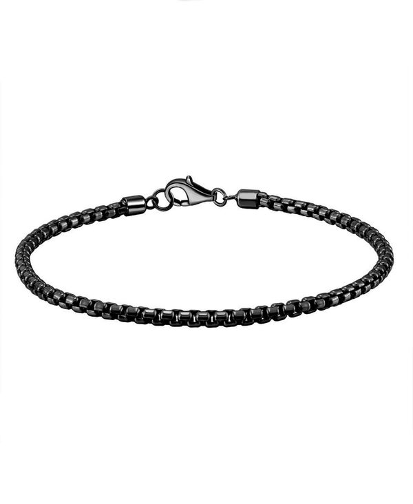 ローナ サットン メンズ アクセサリー ブレスレット・バングル・アンクレット Tシャツ Rhona Sutton Men'stainlessteel Rolo Chain Bracelet Black ブラック