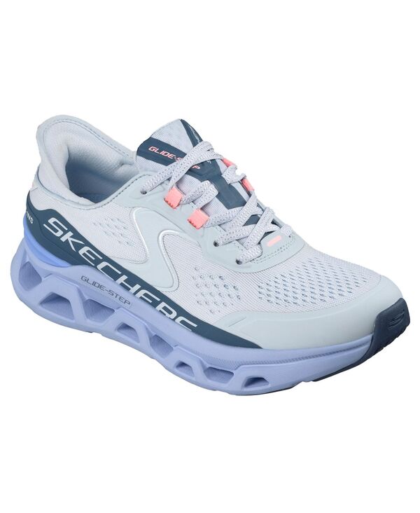 スケッチャーズ レディース シューズ スニーカー Skechers Women'slip-ins: Glide-Step Altus Athletic Walking Sneakers from Finish Line Light Blue ブルー