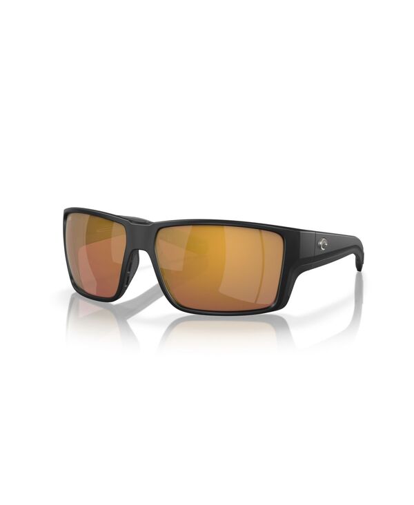 コスタデルマール メンズ 佩び物 サングラス・アイウェア Costa Del Mar Men\u0027s Reefton PRO Polarized Sunglasses 6S9080 Matte Black 黒いこと