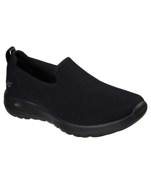 スケッチャーズ レディース シューズ スニーカー Skechers Women's GO WALK Joy - Joselin Wide Width Slip-On Walking Sneakers from Finish Line Black ブラック