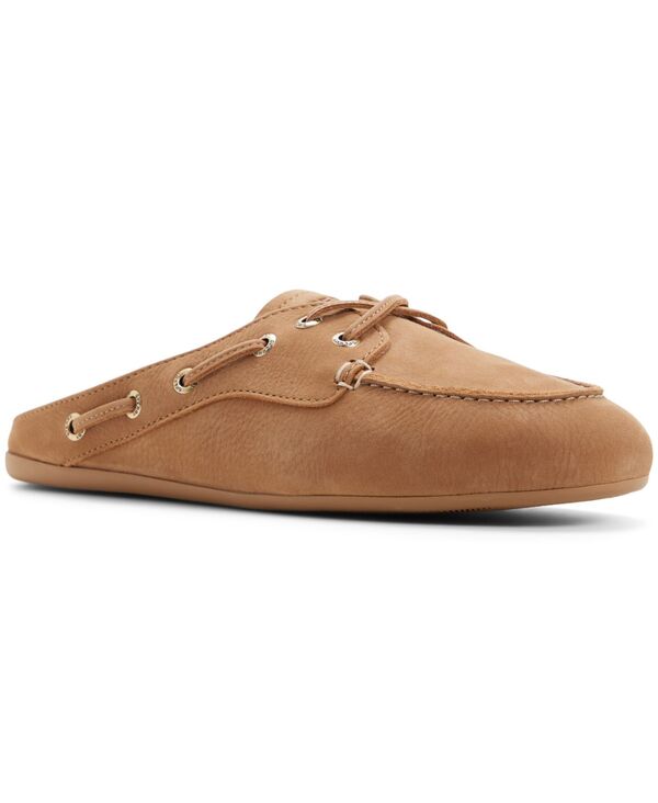 スペリー レディース シューズ スリッポン・ローファー Sperry Women'slim Slip-On Boat Mules Flats Tan タン