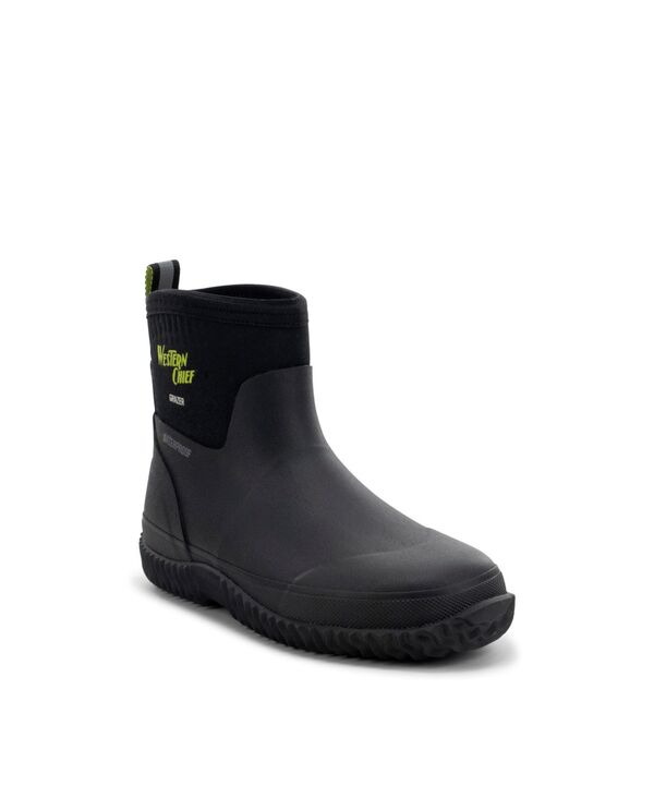ウエスタンチーフ レディース シューズ ブーツ・レインブーツ アンクル Western Chief Unisex Grazer Neoprene Ankle Cold Weather Boot Black ブラック｜ReVida 店 20,335円