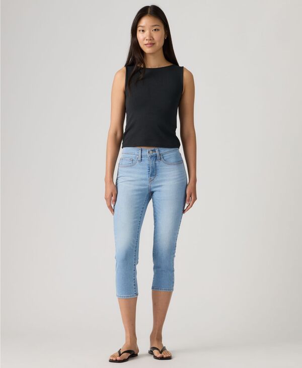 リーバイス レディース ボトムス デニムパンツ キャップ ジーンズ Levi's 311 Shaping Skinny Mid Rise Capri Jeans Up And Away