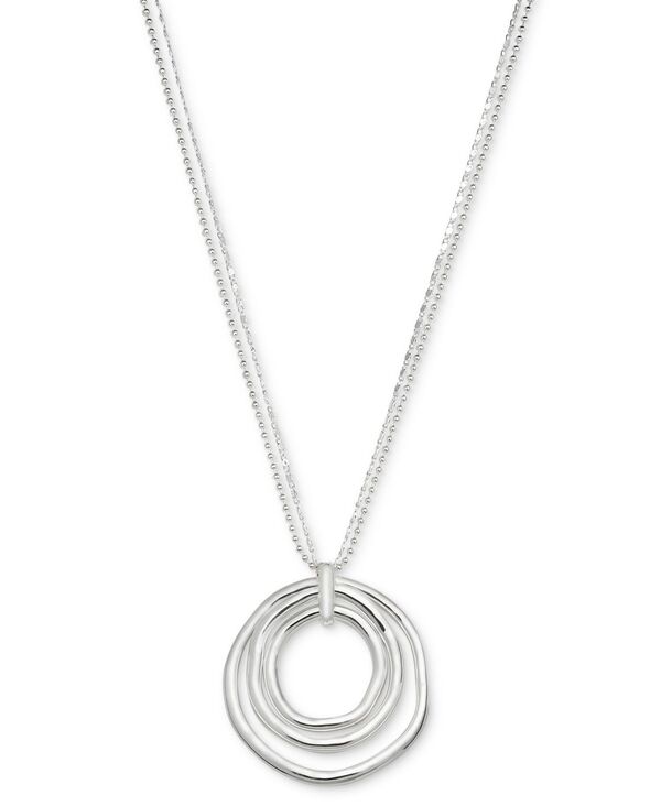 スタイルアンドコー レディース アクセサリー ネックレス・チョーカー・ペンダントトップ レース Style & Co Gold-Tone Multi-Chain Circle Pendant Necklace 36\