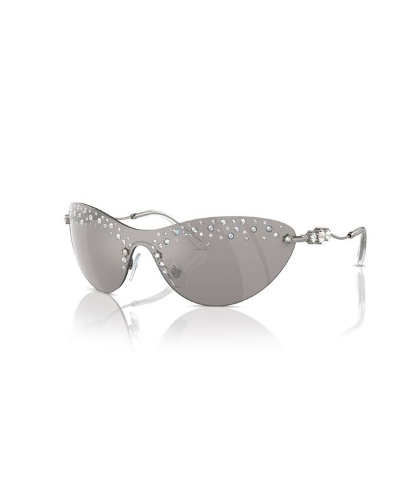 スワロフスキー レディース 付属物 サングラス・アイウェア Swarovski Women\u0027sunglassesk7023 Gunmetal 火器金属元素