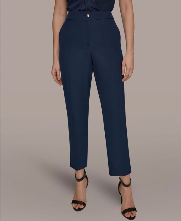 ダナ キャラン ニューヨーク レディース ボトムス カジュアルパンツ プチ アンクル Donna Karanew York Women's Ankle-Length Slim Pants Regular & Petite Nightfall