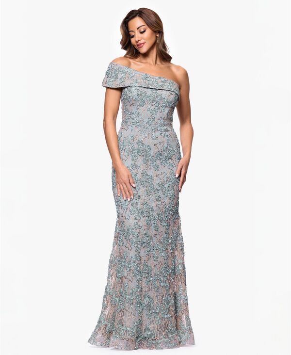 エスケープ レディース トップス ワンピース プチ ノースリーブ XSCAPEtite Sleeveless Ball Gown Sage Gold セージ