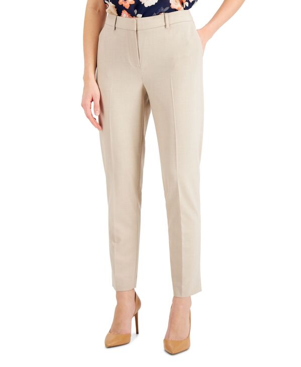 タハリエーエスエル レディース ボトムス カジュアルパンツ プチ アンクル Tahari ASL Petite Anklength Pantsand サンド｜ReVida 店
