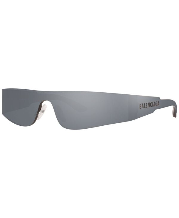バレンシアガ レディース アクセサリー サングラス・アイウェア Balenciaga Unisex Sunglasses BB0041Silver-Tone シルバー