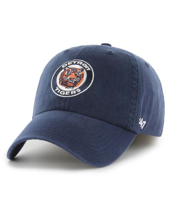 47 ブランド メンズ アクセサリー 帽子 '47 Brand Men's Navy Detroitigers Cooperstown Collection Franchise Fitted Hat Navy ネイビー