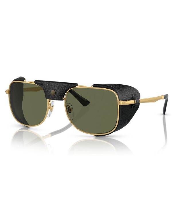 ペルソル メンズ アクセサリー サングラス・アイウェア Persol Men's Polarized Sunglasses PO1013SZ Gold ゴールド