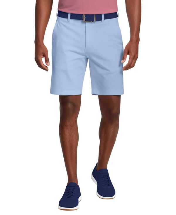 ピージーエーツアー メンズ ボトムス ハーフパンツ・ショーツ ショートパンツ PGA TOUR Men's Moisture Wicking Active Waistband 9" Golf Shorts Chambray blue ブルー｜ReVida 店 9,571円