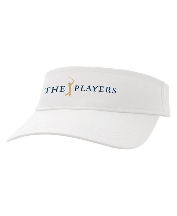 アヘッド メンズ アクセサリー 帽子 Men's THE PLAYERS Ahead White Tabor Adjustable Visor White ホワイト
