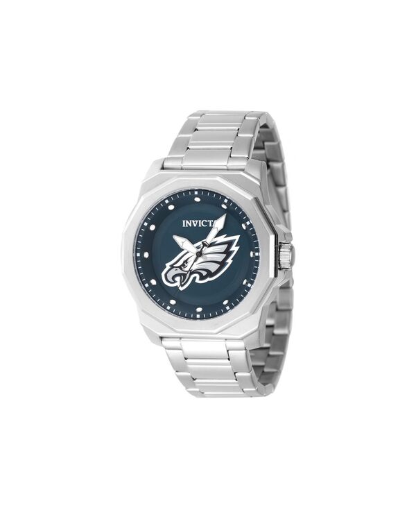 インビクタ メンズ アクセサリー 腕時計 Invicta Men's 47925 NFL Philadelphia Eagles Quartz 3 Hand Blue Dial Watch Silver シルバー