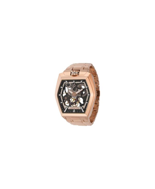 インビクタ メンズ アクセサリー 腕時計 Invicta Men's 44014 Akula Mechanical 2 Hand Black White Dial Watch Gold ゴールド