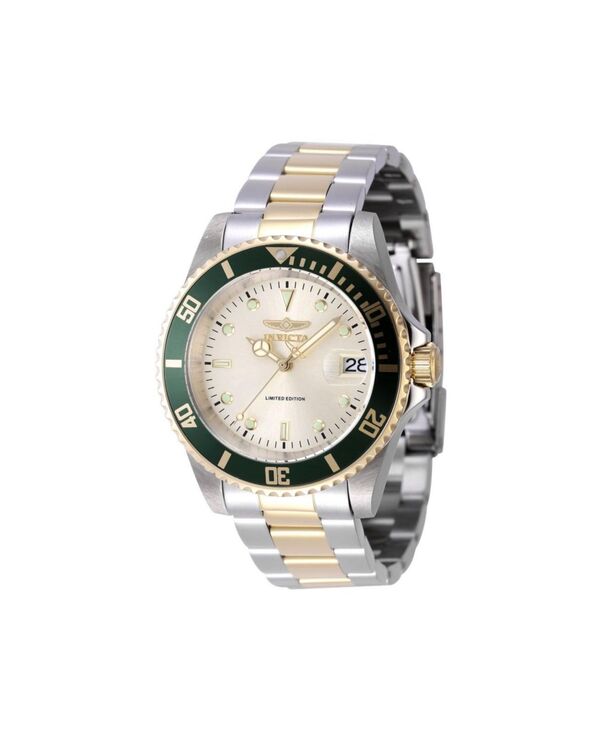 インビクタ メンズ アクセサリー 腕時計 Invicta Men's 47395 Pro Diver Automatic 3 Hand Champagne Dial Watch Gold ゴールド｜ReVida 店