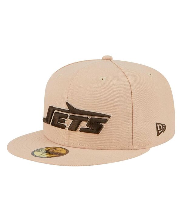 ニューエラ メンズ アクセサリー 帽子 New Era Men's Tanew York Jets Candied Pecan 59FIFTY Fitted Hatan タン