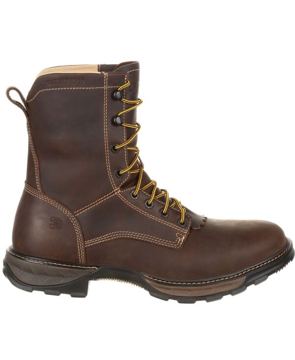 ドゥランゴ メンズ シューズ ブーツ・レインブーツ レース Durango Men's Maverick XP Waterproof Lace Up Boot Oiled brown ブラウン|ReVida 店