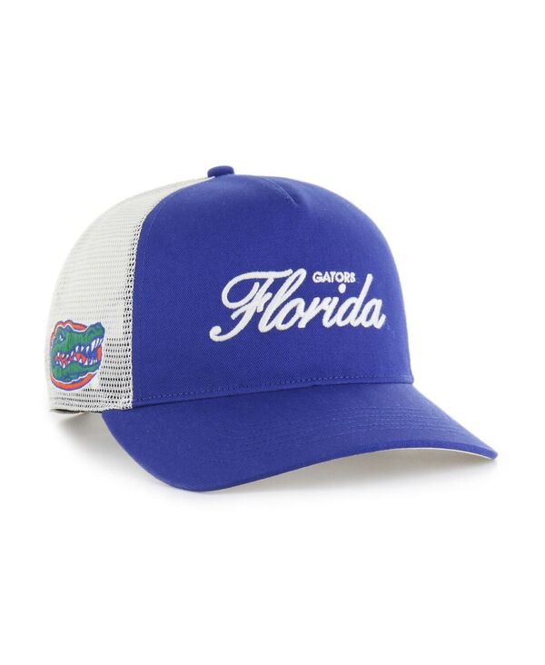 47 ブランド メンズ アクセサリー 帽子 '47 Brand Men's and Women's Royal Florida Gators Contemporary Basics Foundation Trucker Hitch Adjustable Hat Royal