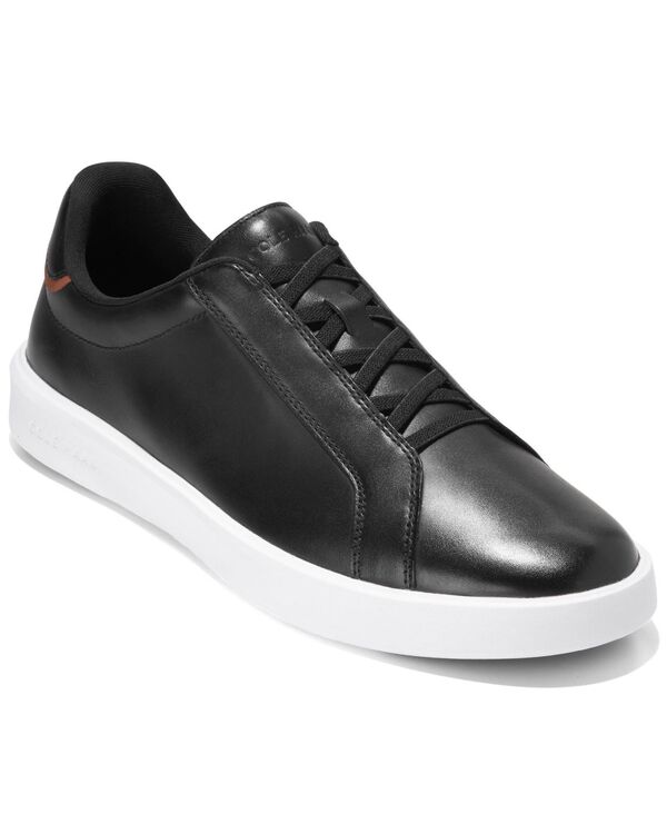 電話を掛けるハーン メンズ シューズ スリッポン・ローファー スニーカー スピード競技 Cole Haan Men\u0027s Grand Crosscourt Daily Lace-To-Toe Slip-On Sneakers Black 黒いこと