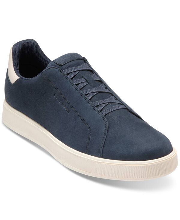 コールハーン メンズ シューズ スリッポン・ローファー スニーカー Cole Haan Men's GrandPro Luxe Slip-On Sneakers Navy Blazer Nubuck ネイビー