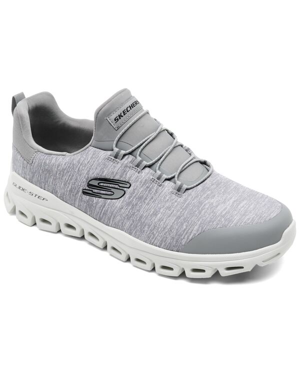 スケッチャーズ メンズ シューズ スニーカー Skechers Men's Glide-Step - Ryla Wide-Width Training Sneakers from Finish Line Gray White ホワイト