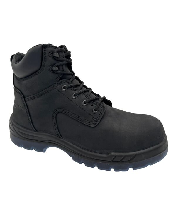 アドテック メンズ シューズ ブーツ・レインブーツ AdTec Men's Waterproof Composite Toe Work Boot with PolyFlex Outsole & Slip Resistance Black ブラック