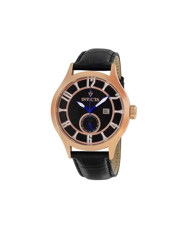 インビクタ メンズ 佩び物 ウォッチ ヴィンテージ Invicta Men\u0027s 12231 Vintage Quartz Dial Watch Black 黒いこと