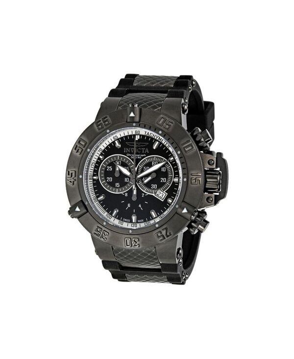 インビクタ メンズ 付属品 ウオッチ Invicta Men\u0027s 5508 Subaqua Noma III Quartz Chronograph Dial Watch Black 黒いこと