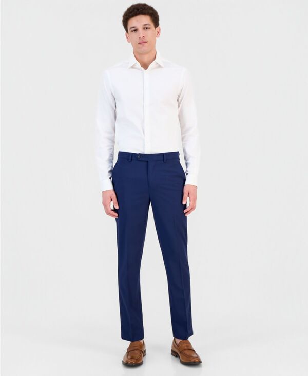 ヴィンスカムート メンズ ボトムス カジュアルパンツ Vince Camuto Men'slim-Fit Spandex Super-Stretch Suit Pants Blue ブルー