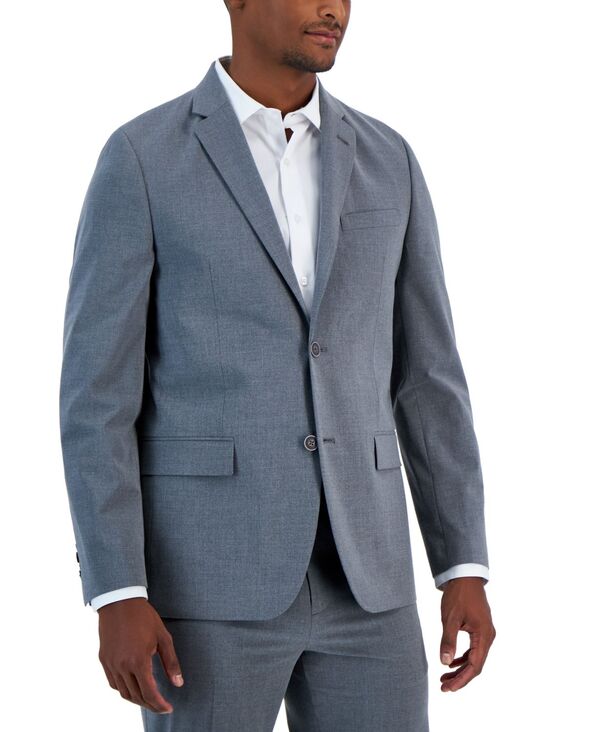ヴィンスカムート メンズ アウター ジャケット・ブルゾン Vince Camuto Men'slim-Fit Spandex Super-Stretch Suit Jacket Light Grey グレー
