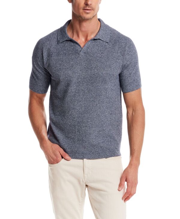 ウェザープルーフ メンズ トップス ポロシャツ セーター ニット Weatherproof Vintage Men's Regular-Fitextured Sweater-Knit Polo Shirt Sailor twist