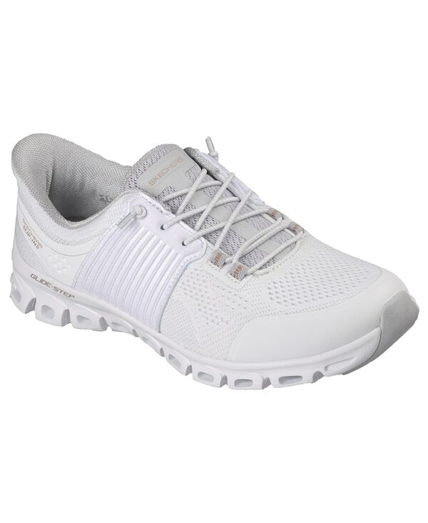 スケッチャーズ レディース シューズ スニーカー Skechers Women\u0027slip-Ins: Glide-Step - Stargaze Athletic Walking Sneakers from Finish Line White Gray 白いこと