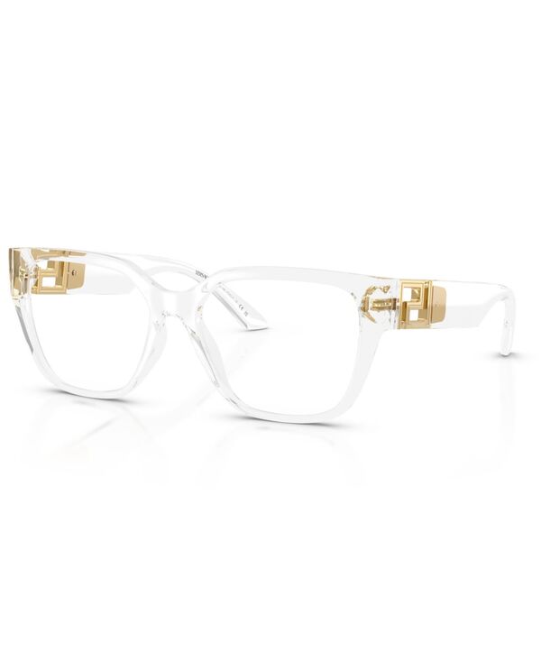 ヴェルサーチ レディース アクセサリー サングラス・アイウェア Versace Women'squareyeglasses VE3387U Transparent Crystal