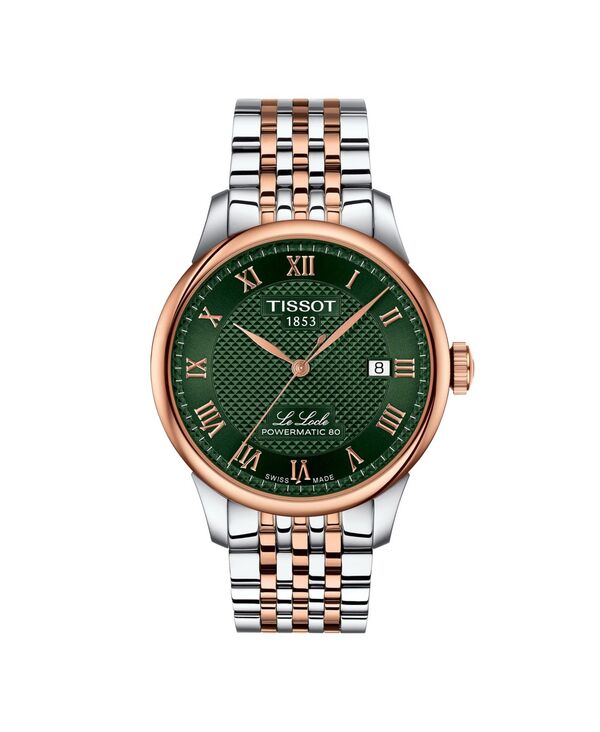 ティソット メンズ 付属品 ウオッチ プルオーバー Tissot Men\u0027s Powermatic Green Dial Stainlessteel Watch 39.30粍 Green 緑であること