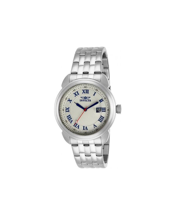インビクタ メンズ アクセサリー 腕時計 Invicta Men 15356 Specialty Quartz Dial Watch Silver シルバー